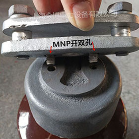 母線固定金（jīn）具 102 103 104 戶內平放式矩形夾具熱鍍鋅開雙孔（kǒng）