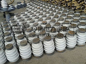 ZB-10YQ ZA-10YQ膠裝防汙型高壓陶瓷支（zhī）柱絕緣子瓷瓶